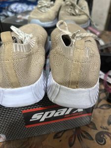 Sparx Women's Beige Sneakers