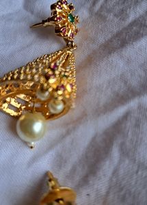 Party Wear Cz Earings Unused