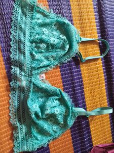 Teal Lace Bralette