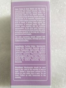 5%niacinamide Face Serum