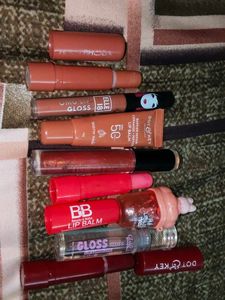 Assorted Lipsticks and Lip Balms Bundle