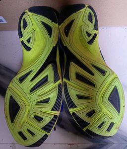Sparx Blue &amp; Lime Green Sports Shoes