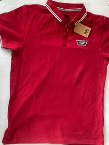 Vans Red Polo Shirt with Tag