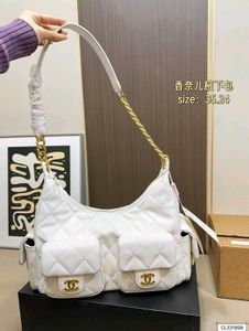 Chanel denim cargo slingbags