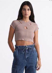 Nuon Brown Top🪩