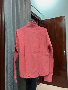 Men's Pink Button-Down Shirt