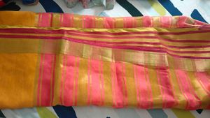 Orange /Yellow Saree with Blouse