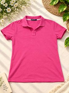 Pink Polo T-Shirt women 💕💫