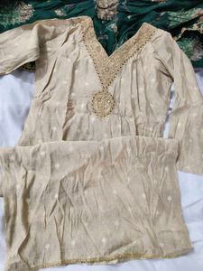 new embroidered kurta set