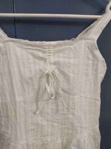 white cotton summer dress