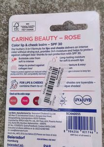 NIVEA Caring Beauty Lip &amp; Cheek Rose