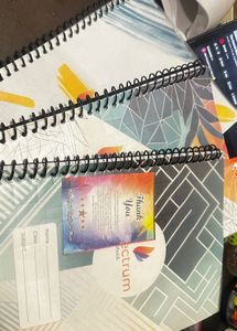 Spectrum Notebook - Artistic Design