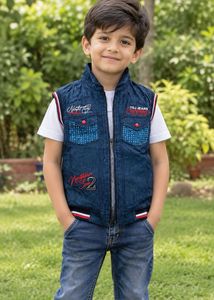 Boys Denim Vest