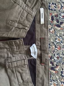 Women Cargo Pants - Olive Green