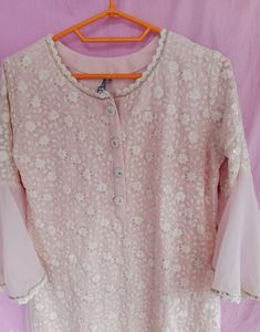 Pink Pakistani Kurti