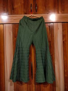 Green indo-western Kurta set