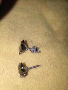 pure silver Small Stud Earrings