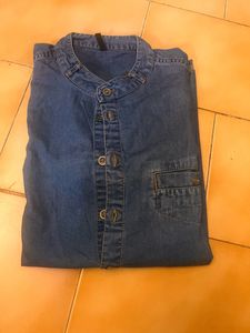 Denim Shirt/short Kurta