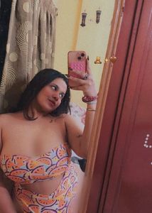 Watermelon Print Strapless Swimsuit