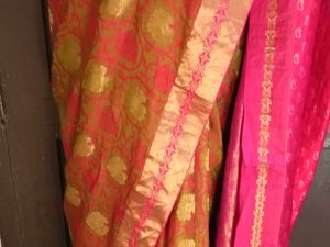 GentlyUsed ElegantFancyPattu  MultiColorSaree