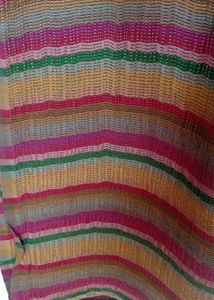 Multi Colors Woven Stole
