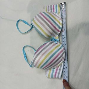 Striped 🪔Padded Bra