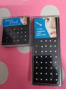 Assorted Nose Studs - 316L Surgical Steel