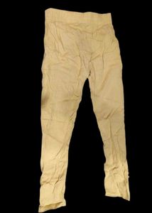 Embroidered &amp; Solid Casual Pants - Set of 2