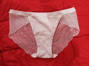 White Lace Detail Panties