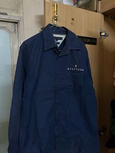 Tommy Hilfiger Men's Navy Blue Shirt