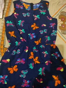 Colourful Butterfly Print Jumpsuit