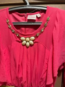 Girls Pink Party Dress