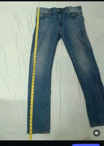 Men's Classic Blue Denim Jeans(unisex)