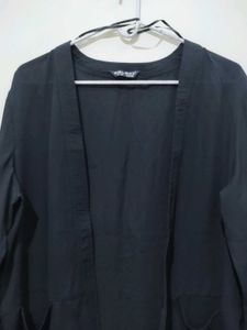 Select Elegant Black Coverup Shrug Cardigan