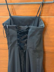 Elegant Black Corset Dress
