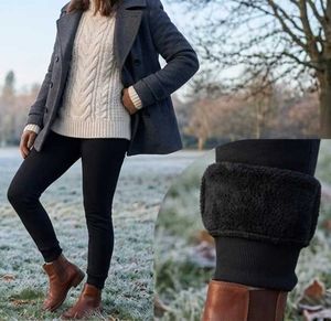Cozy Lined Black Skinny winter leggings