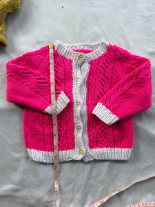 Bundle of 5 Cute Baby Girl Cardigans