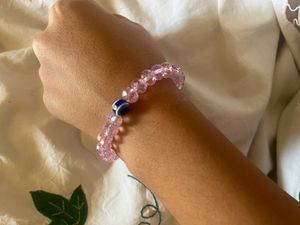 Crystal Pearl evil bracelet