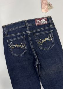 Y2K low rise bootcut jeans