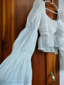 Combo pack White Ruffled Tops