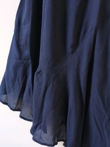 Elegant Navy Blue Slip Dress