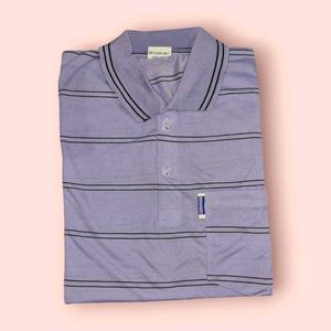 Combo of Polo Type Mens's T-Shirt (6 Pcs)