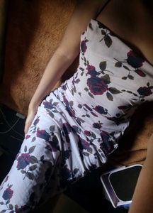 Floral Print Maxi Dress