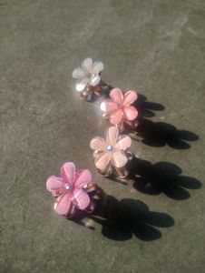 🎁 COMBO 10 Piece Floral Claw Clip