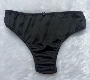 Women's Black Thong Underwear