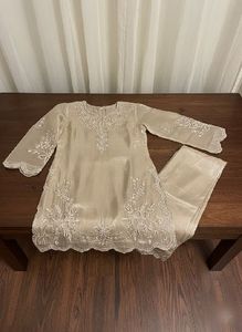 Elegant Embroidered Kurta Set