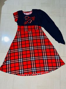 Chic Plaid Party Dress