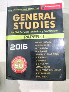 General Studies Paper I (UPSC)