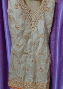 Elegant Embroidered Kurta Set