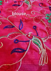 Red Silk Saree